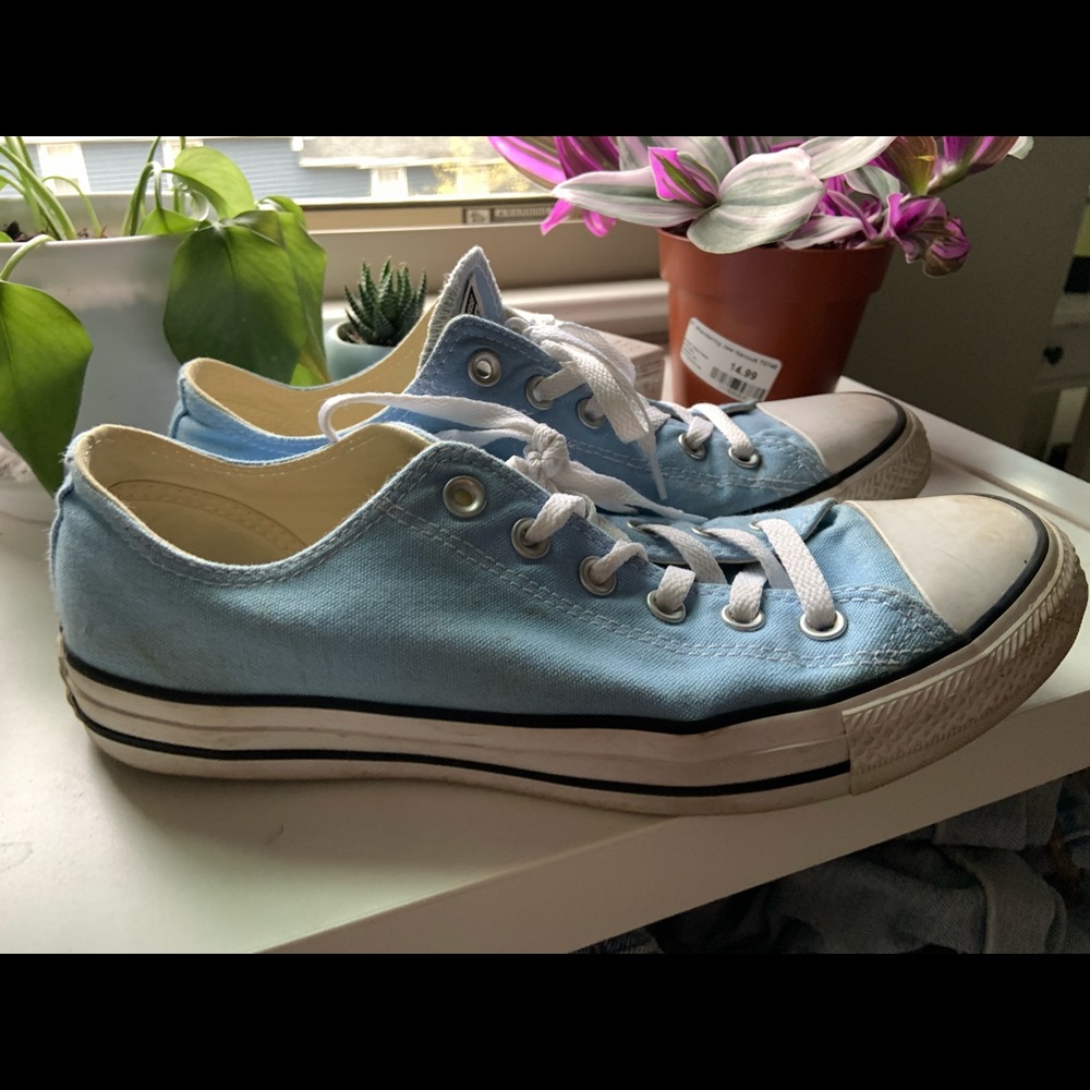 Light Blue Converse
